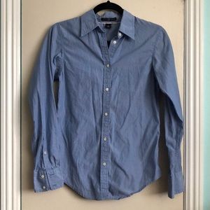 Women’s long sleeve button-up